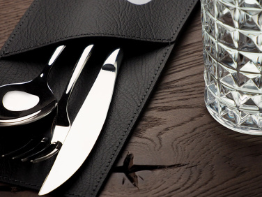 Logo trade promotional items image of: Cutlery case 1044318