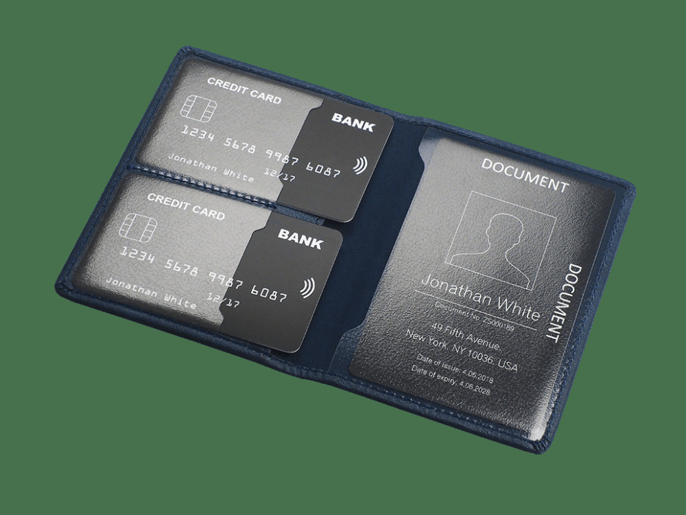 Logotrade promotional merchandise photo of: RFID document wallet 611327