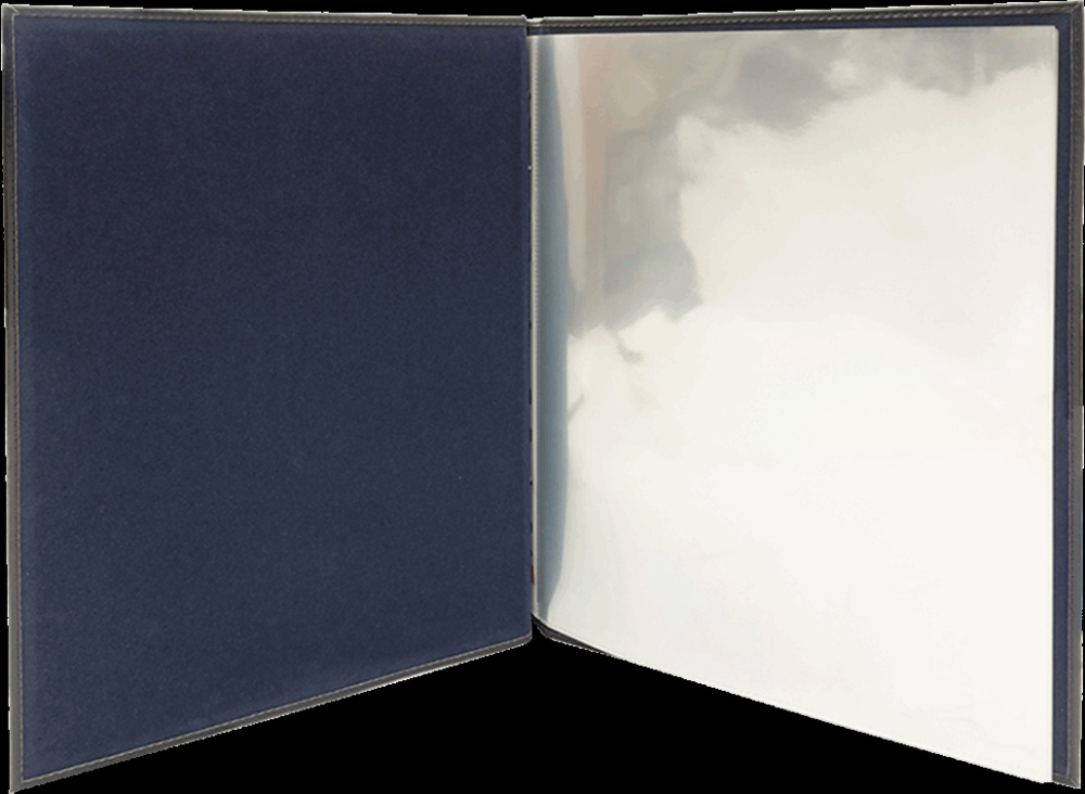 Logo trade promotional items image of: Menu cover 412019