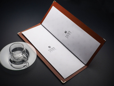 Logo trade business gifts image of: Menu cover Ambiente 1947318