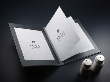 Logo trade promotional items image of: Menu cover 1952280