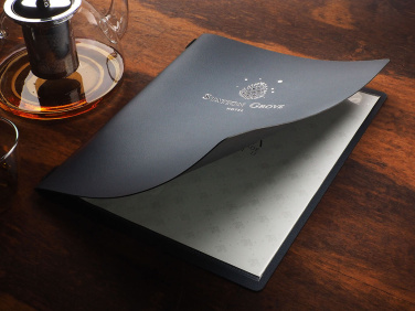 Logo trade promotional merchandise image of: Menu cover 1959319