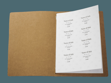 Logotrade promotional gift image of: Menu cover Ambiente 1178106