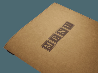 Logo trade advertising products image of: Menu cover Ambiente 1178106