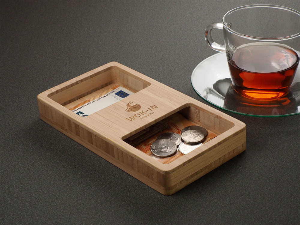 Logo trade advertising products image of: Wooden payer 2080292