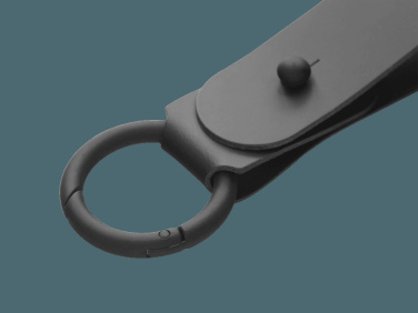 Logo trade business gifts image of: Keyring 1709094