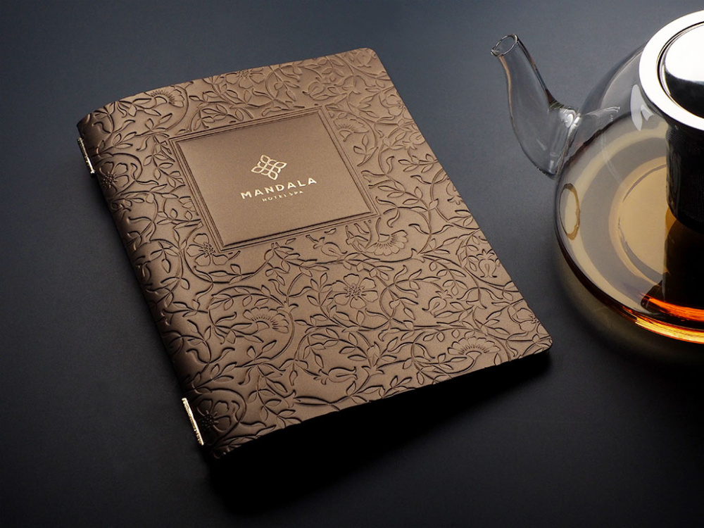 Logo trade promotional items picture of: Menu cover Ambiente 1181336