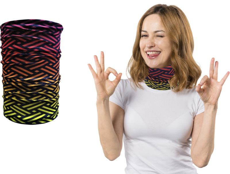 Logo trade corporate gifts picture of: Tube scarf sublimation multi-scarf145 g/m²