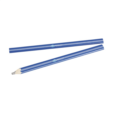 Logo trade promotional giveaways image of: Carpenter wooden pencil