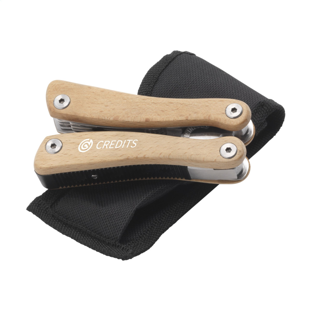 Logotrade advertising product picture of: Beechwood Multitool