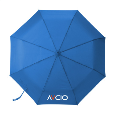 Logotrade corporate gift image of: Michigan foldable RCS RPET umbrella 21 inch