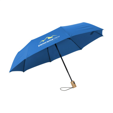 Logotrade promotional products photo of: Michigan foldable RCS RPET umbrella 21 inch