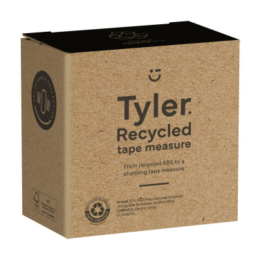 Logo trade advertising product photo of: Tyler RCS Recycled 5 meter tape measure