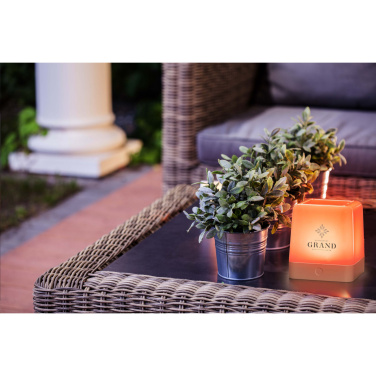 Logo trade promotional merchandise image of: Grundig Lumo Solar Table Lamp