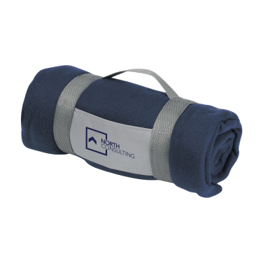 Logo trade promotional merchandise picture of: SuperSoft (180 g/m²) fleece blanket