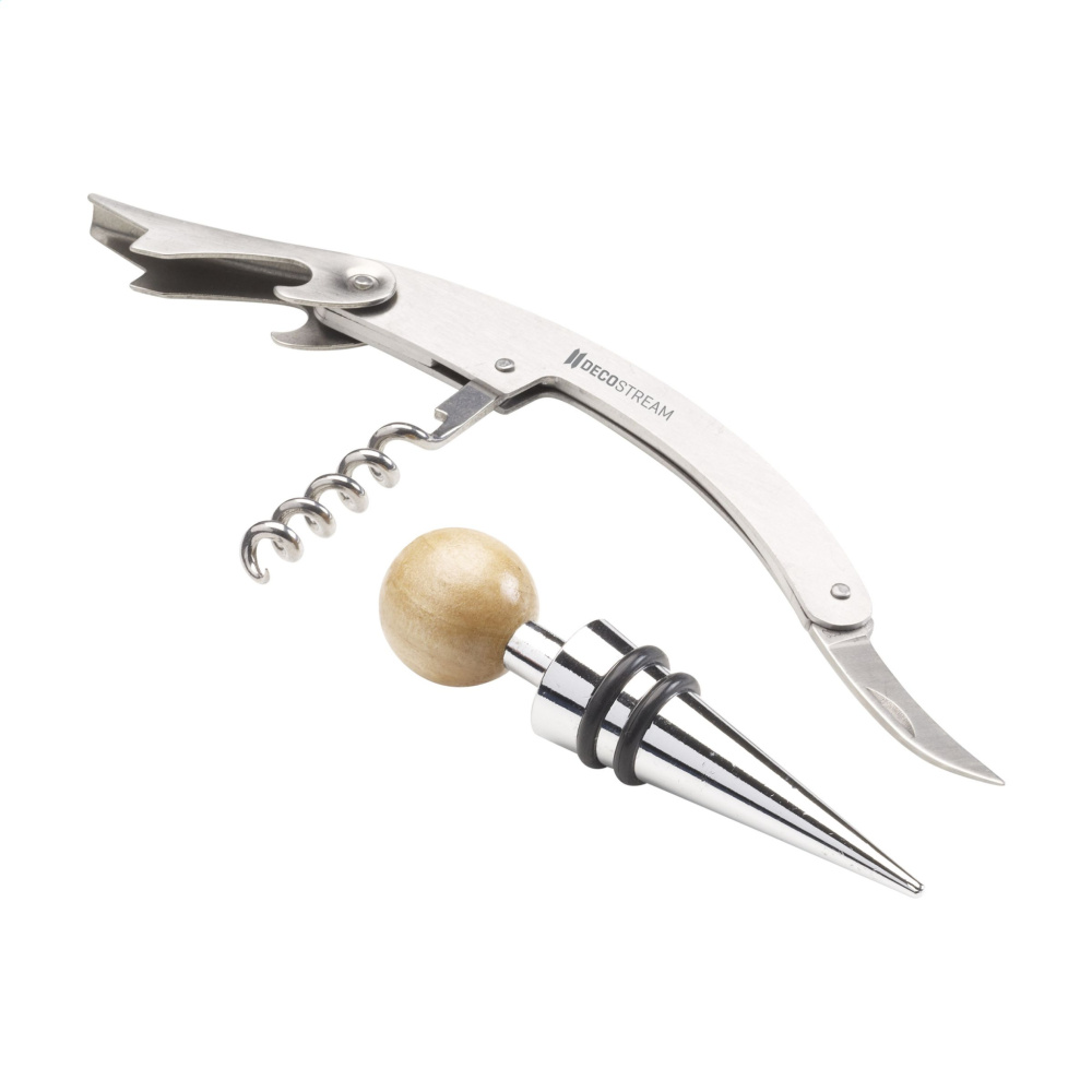 Logotrade promotional item picture of: Vindeux wine gift set