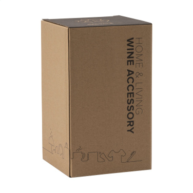 Logo trade promotional products picture of: CoolSteel Black wine cooler