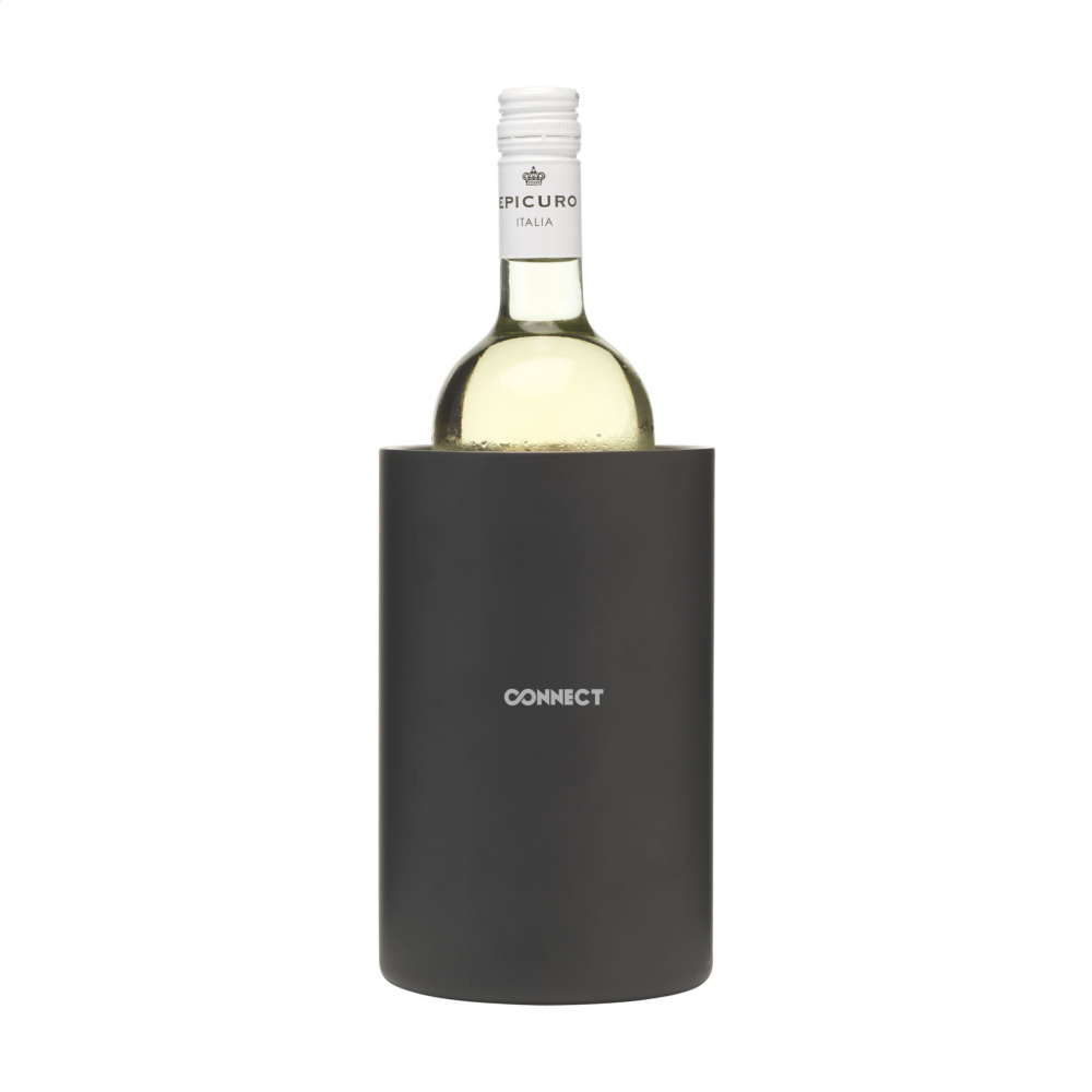 Logotrade advertising product image of: CoolSteel Black wine cooler