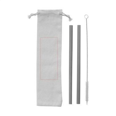 Logotrade promotional giveaway picture of: ECO Bamboe Straw Set bamboo straws