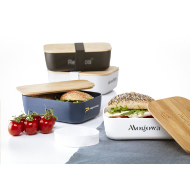Logotrade corporate gift image of: Midori Bamboo Lunchbox