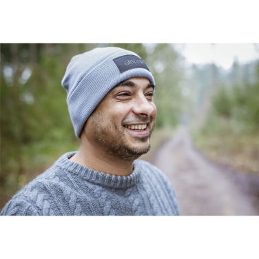 Logo trade business gift photo of: Stavanger GRS RPET Beanie hat