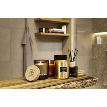 Logo trade promotional giveaways image of: Wooosh Scented Candle True Wood