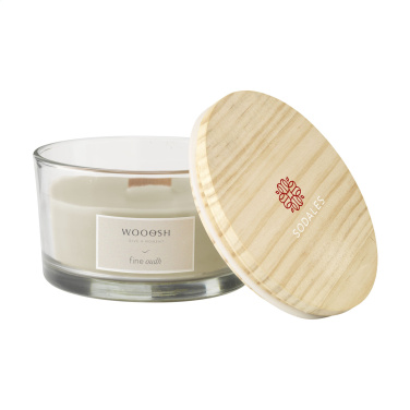 Logo trade promotional products picture of: Wooosh Flame Scented Candle Fine Oudh