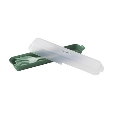 Logo trade promotional gift photo of: Outdoor 3-piece Cutlery Set
