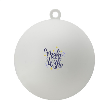 Logo trade promotional items picture of: Christmas Bauble Ø 7 cm Recycled PP - Made in Europe