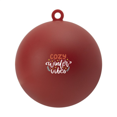 Logotrade promotional giveaway picture of: Christmas Bauble Ø 7 cm Recycled PP - Made in Europe