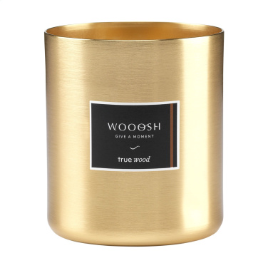 Logo trade promotional gifts image of: Wooosh Scented Candle True Wood X-Mas
