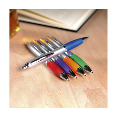 Logo trade promotional products image of: Athos Silver pen