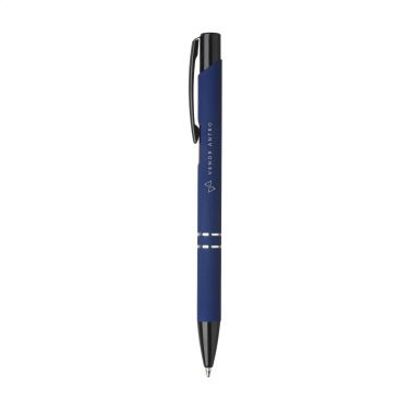 Logotrade promotional giveaway picture of: Ebony Rubberised pen