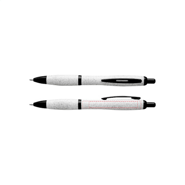 Logotrade advertising product picture of: Athos Wheat-Cycled Pen wheat straw pen