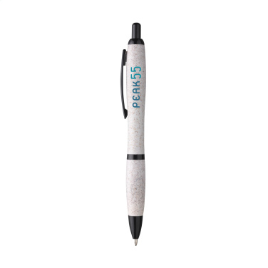 Logotrade promotional product picture of: Athos Wheat-Cycled Pen wheat straw pen