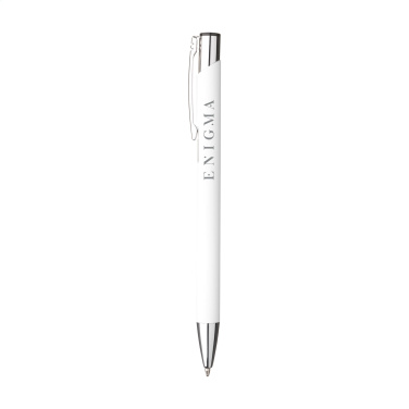 Logo trade business gift photo of: Ebony Soft Touch pen