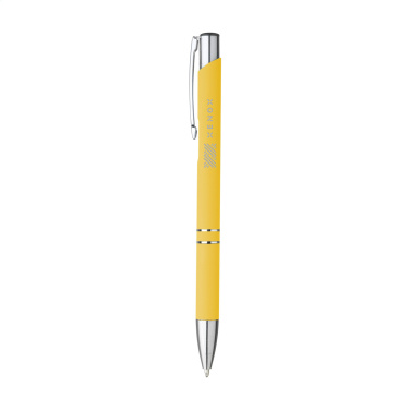 Logotrade advertising product image of: Ebony Soft Touch Accent pen