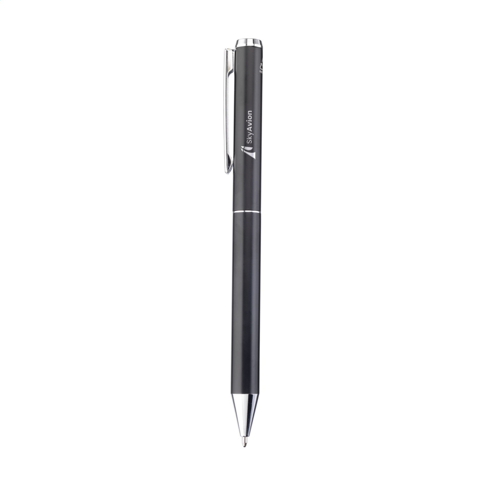 Logo trade advertising products image of: Hudson Pen Recycled Alu