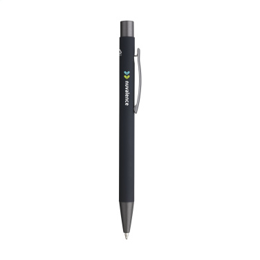 Logotrade promotional product picture of: Brady Soft Touch Recycled Alu pens