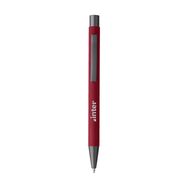 Logo trade business gift photo of: Brady Soft Touch Recycled Alu pens