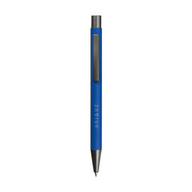 Logo trade promotional merchandise image of: Brady Soft Touch Recycled Alu pens