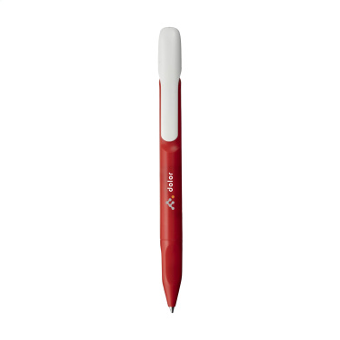 Logo trade promotional merchandise picture of: Senator Evoxx Polished Recycled White Clip