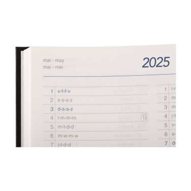 Logotrade advertising product picture of: Eurodirect Balacron diary A5 4-languages