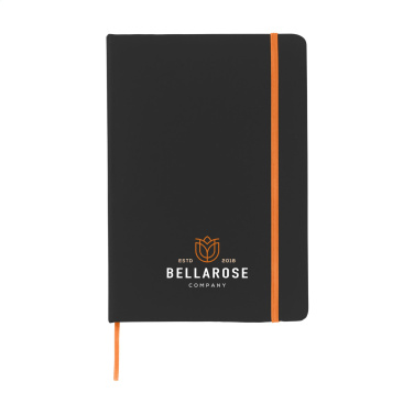 Logo trade business gifts image of: BlackNote A5 Paper notebook
