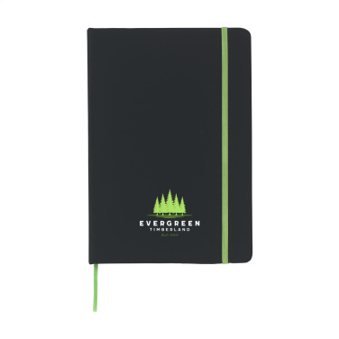 Logo trade promotional giveaways image of: BlackNote A5 Paper notebook