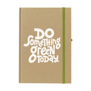 Logo trade promotional gifts picture of: Pocket ECO Paper A5 notebook