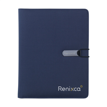 Logo trade business gifts image of: Quest Portfolio RPET A5 document folder