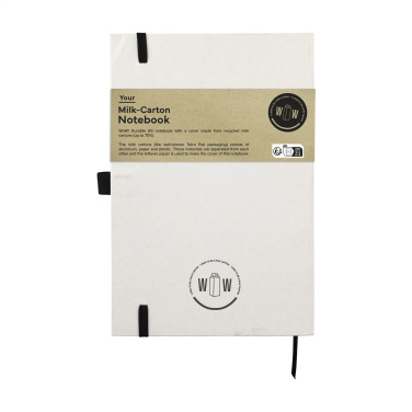 Logotrade promotional merchandise photo of: Milk-Carton Paper Notebook A5