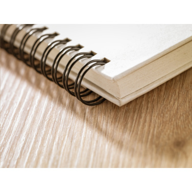 Logo trade promotional gift photo of: Milk-Carton Wire-O Paper Notebook A5