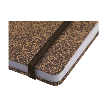 Logo trade promotional item photo of: CoffeeGround Cork Paper Notebook A5